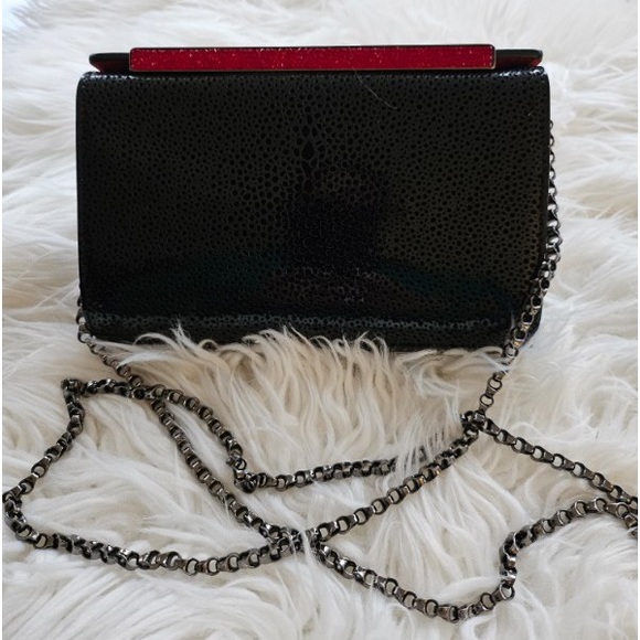 Christian Louboutin Black Vanite Clutch - Picture 4 of 4